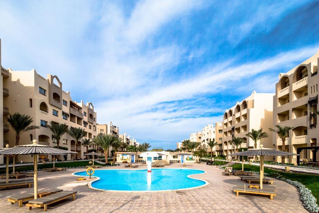Apartment At Nubia Aqua Beach Resort Hurghada Buitenkant foto